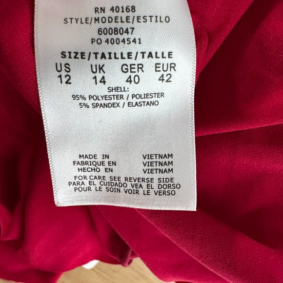 Magicsuit Solid Julia Tankini Swim Top Womens Size 12 Vamp Red NWT SW-2116 - Picture 11 of 12